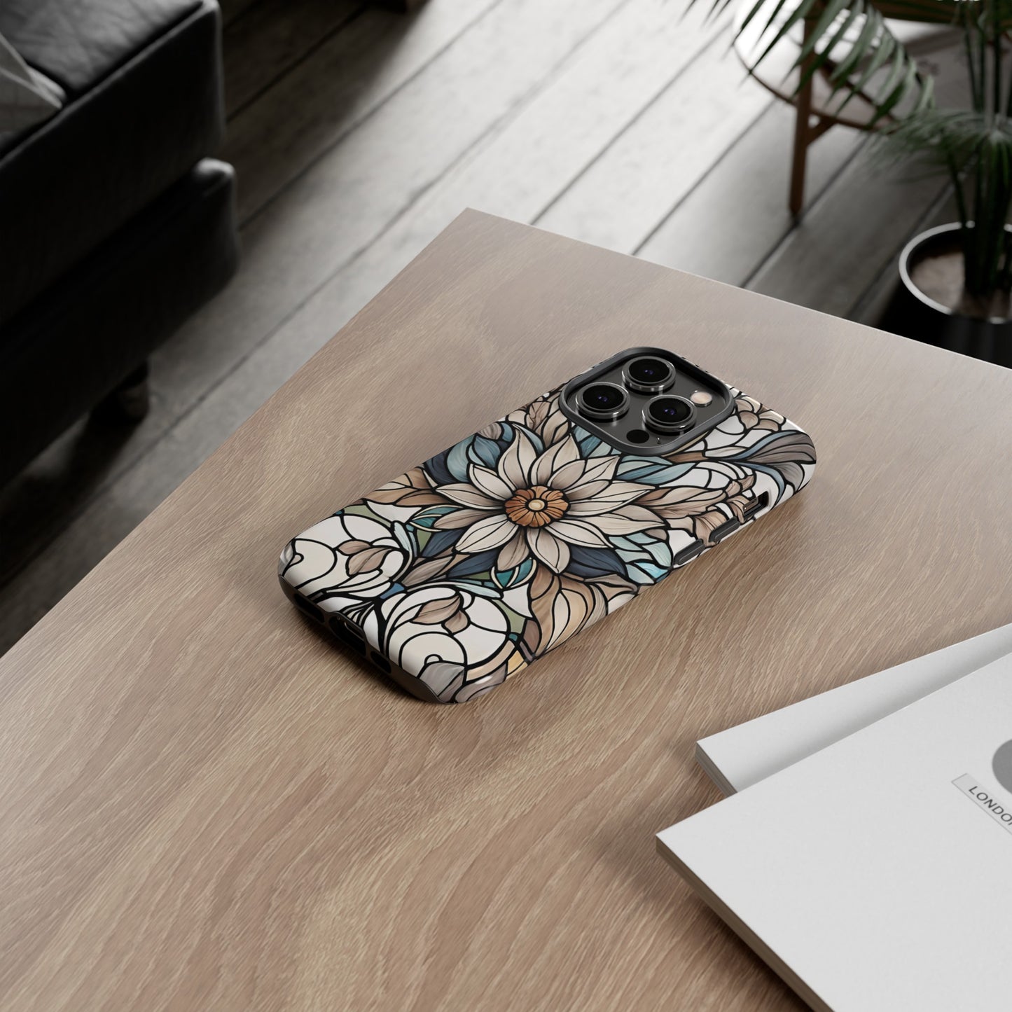 Stained Glass Floral Series 01