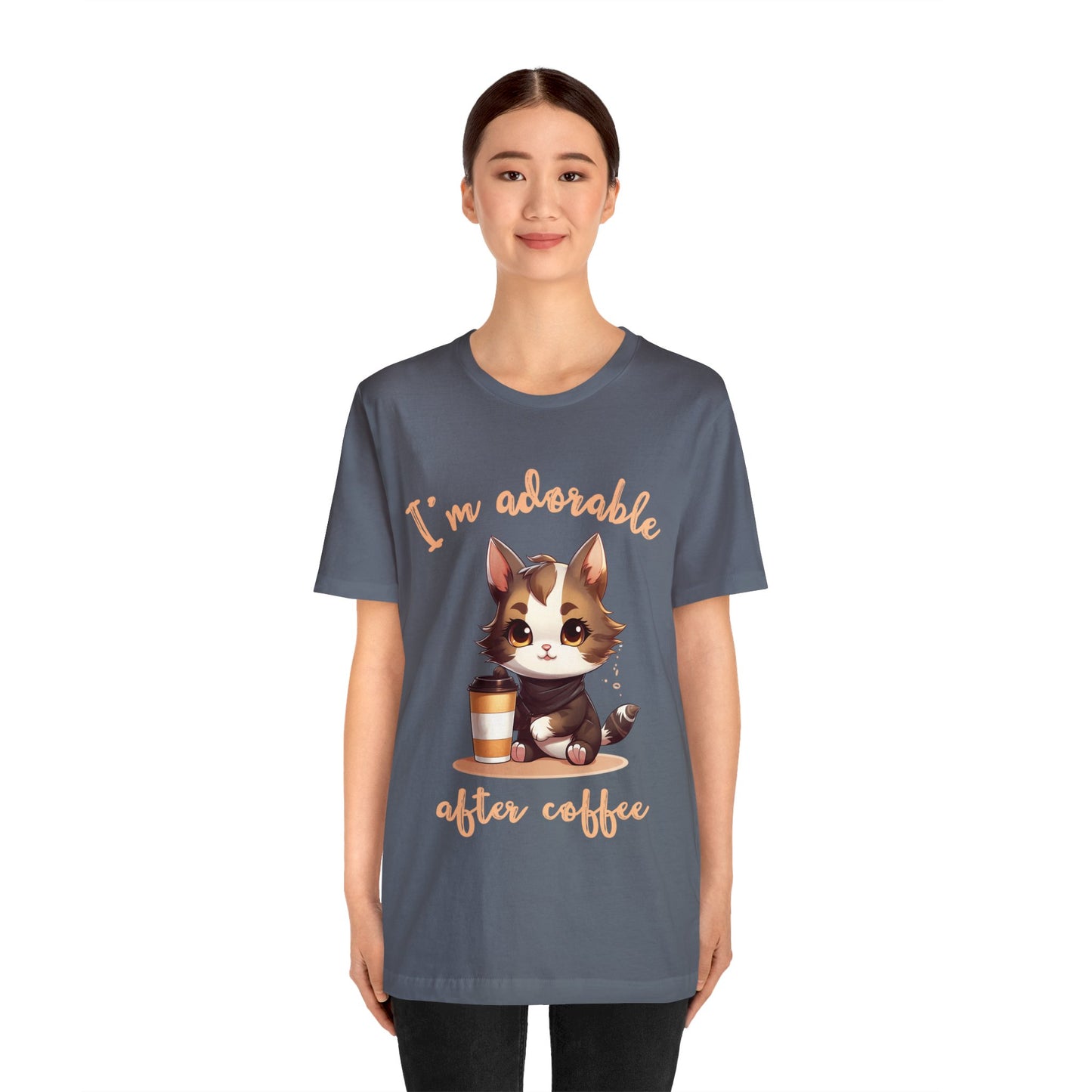I'm Adorable After Coffee (Light Text) - ShadowCrafts Studio