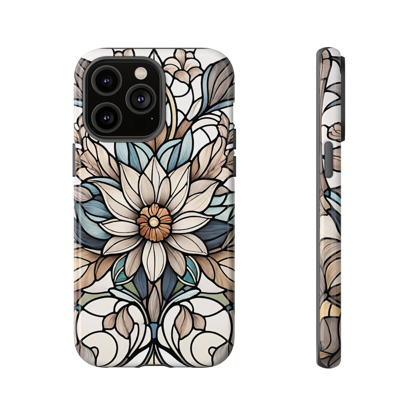 Stained Glass Floral Series 01