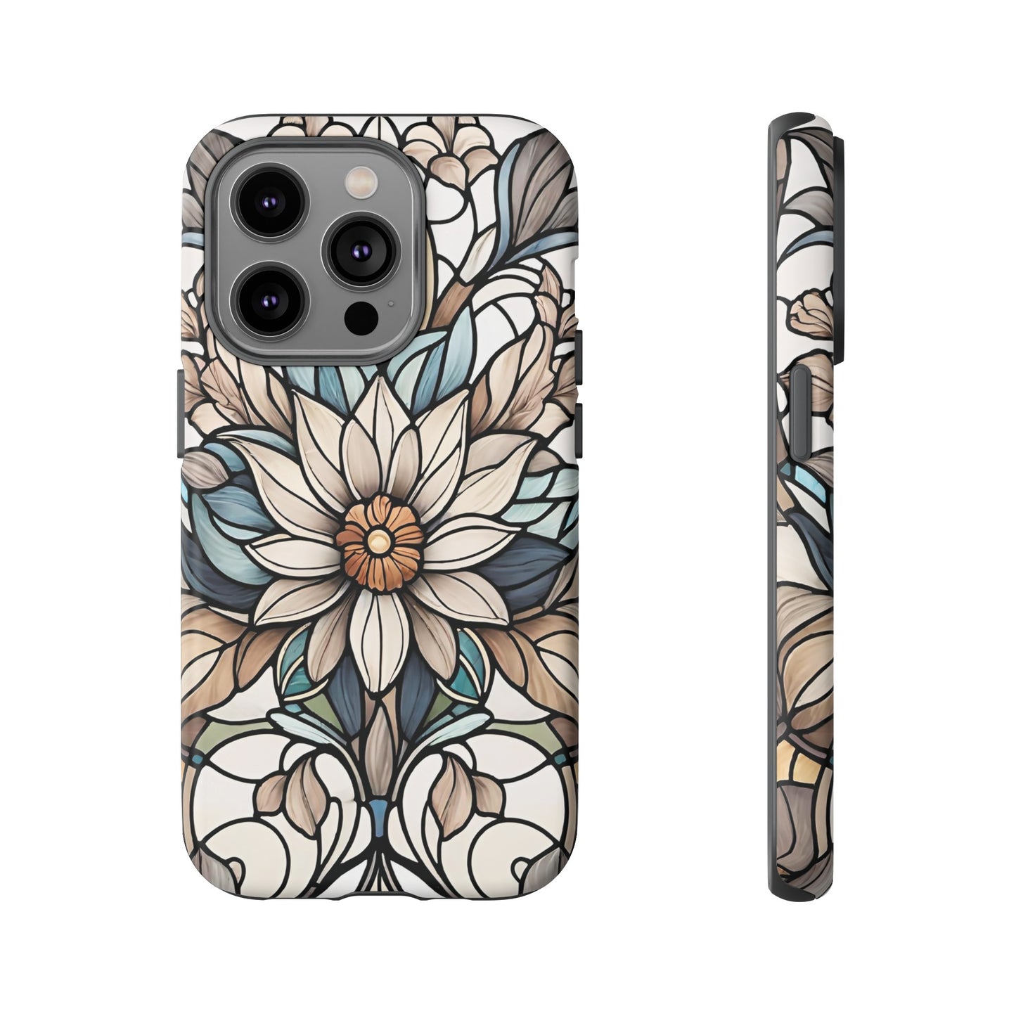 Stained Glass Floral Series 01