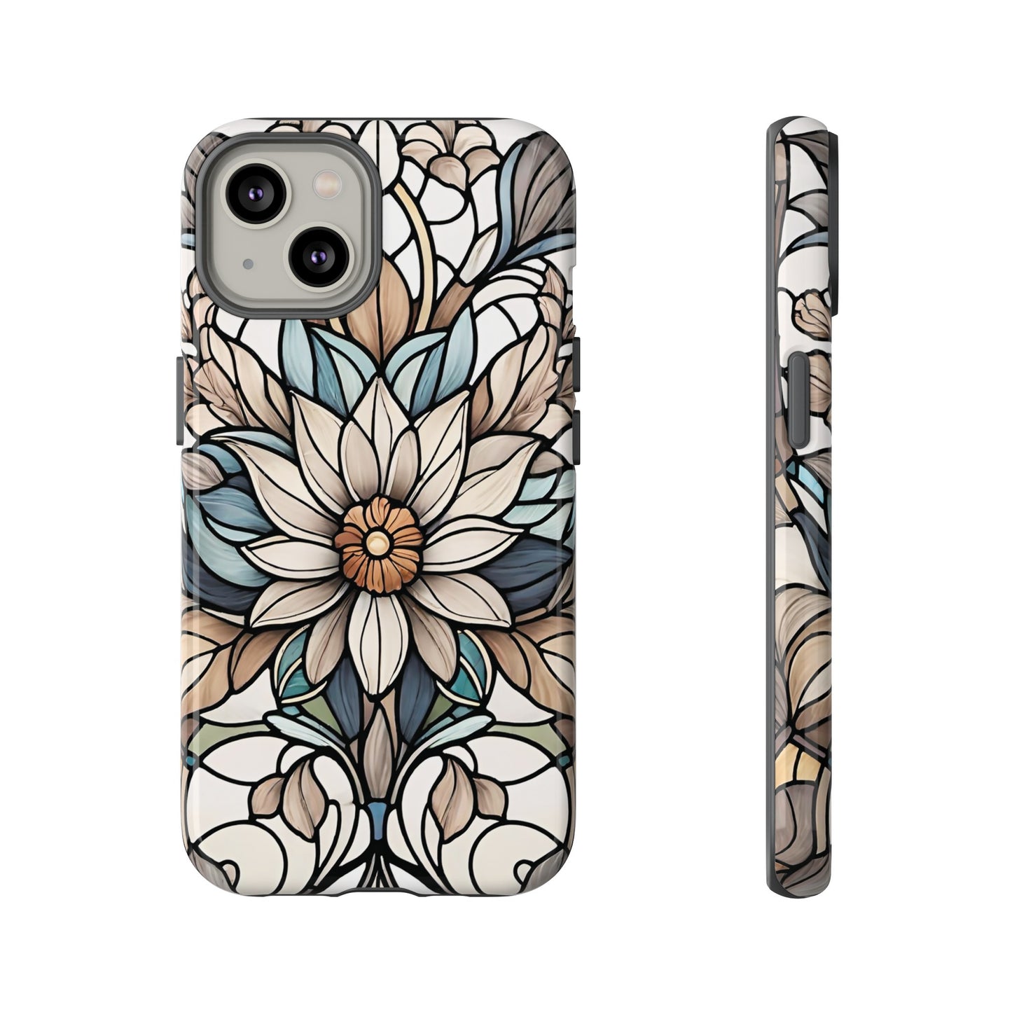 Stained Glass Floral Series 01