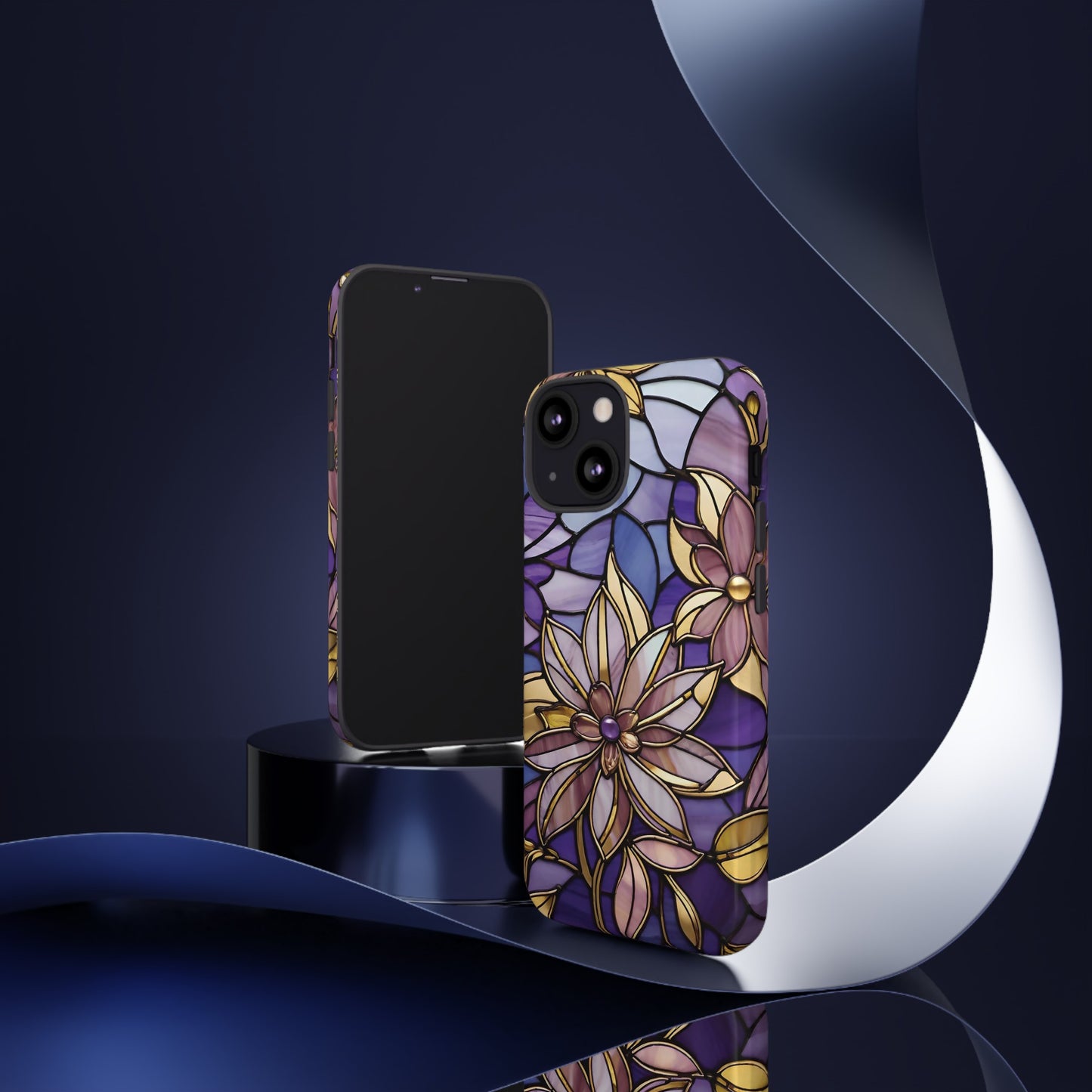 Stained Glass Floral Series 05