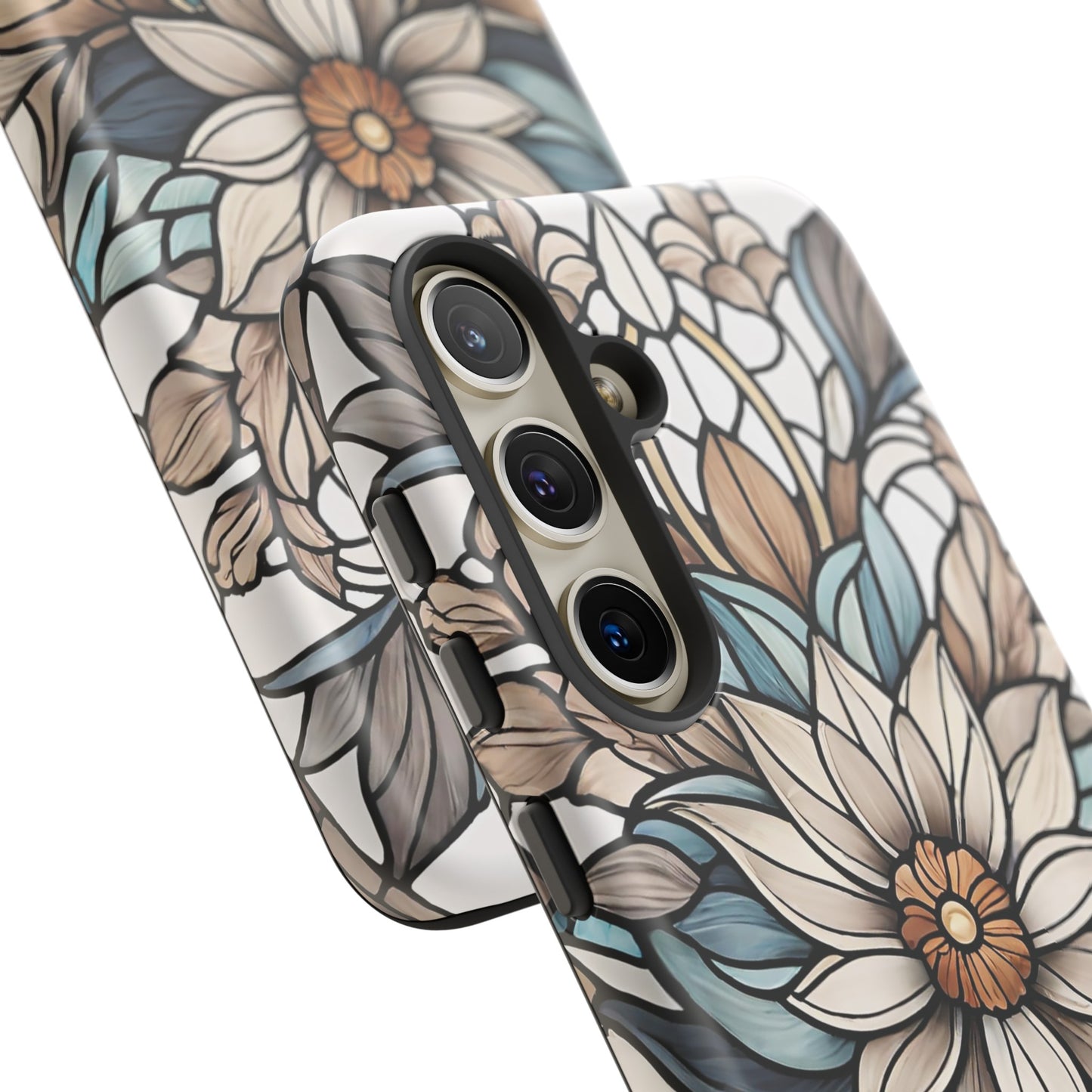 Stained Glass Floral Series 01