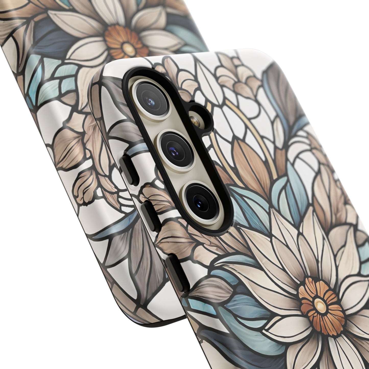 Stained Glass Floral Series 01