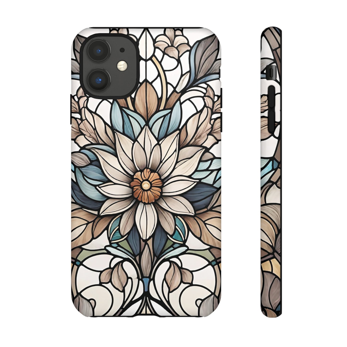 Stained Glass Floral Series 01