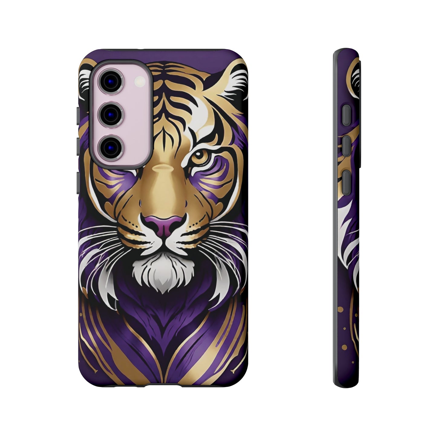Purple and Gold Tiger