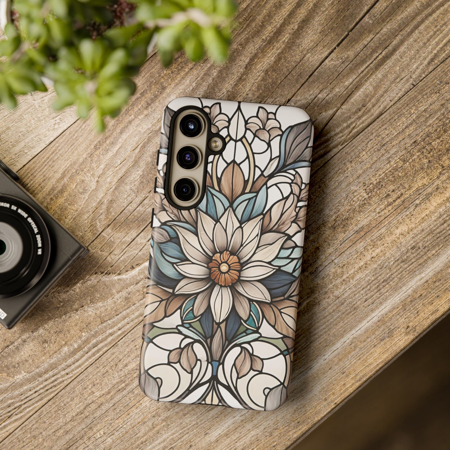 Stained Glass Floral Series 01