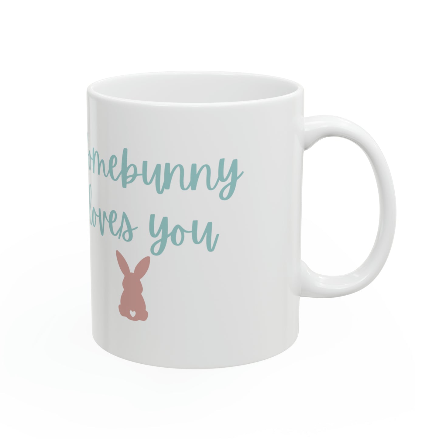 Somebunny Loves You Easter Mug, 11oz - ShadowCrafts Studio