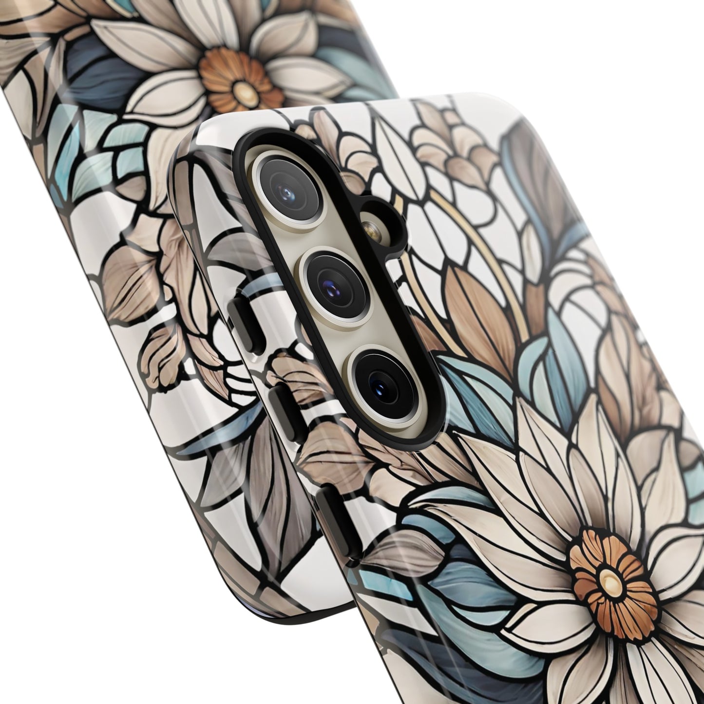 Stained Glass Floral Series 01