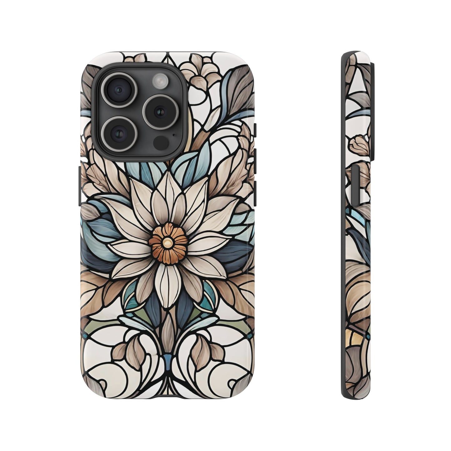 Stained Glass Floral Series 01