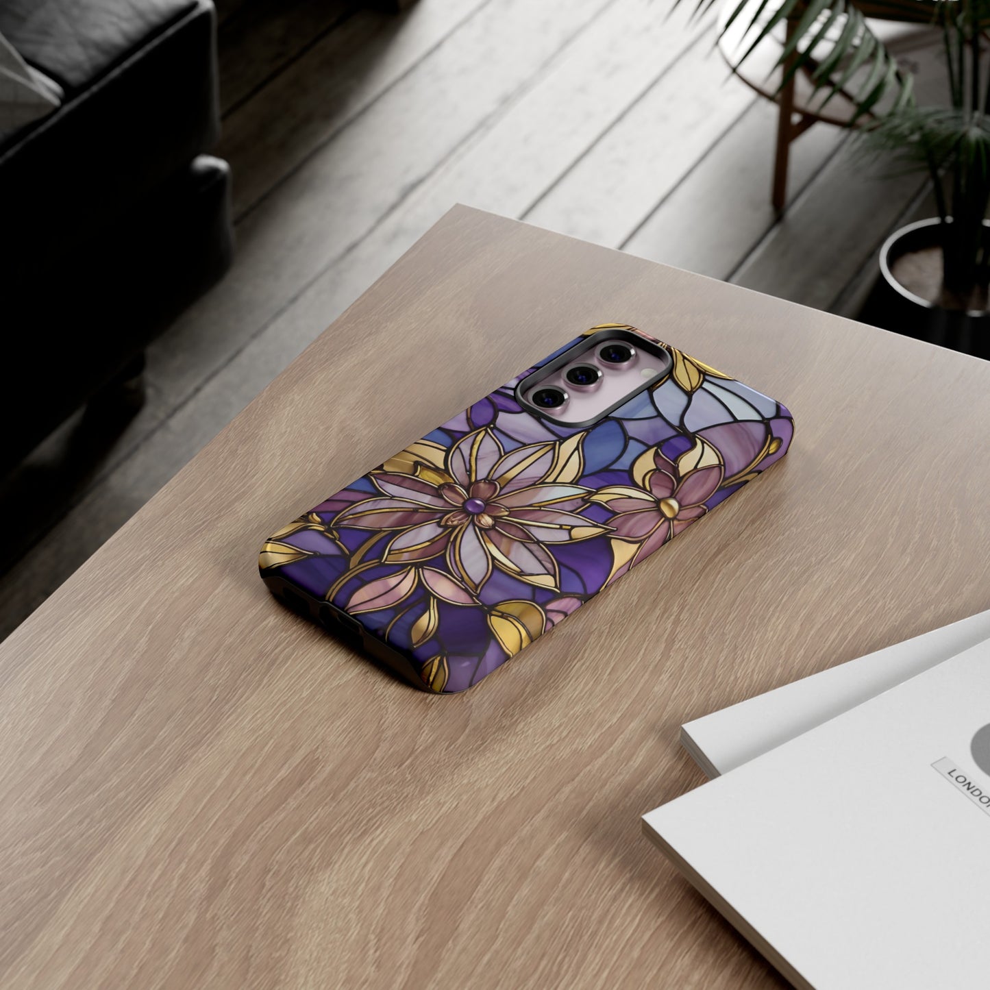 Stained Glass Floral Series 05