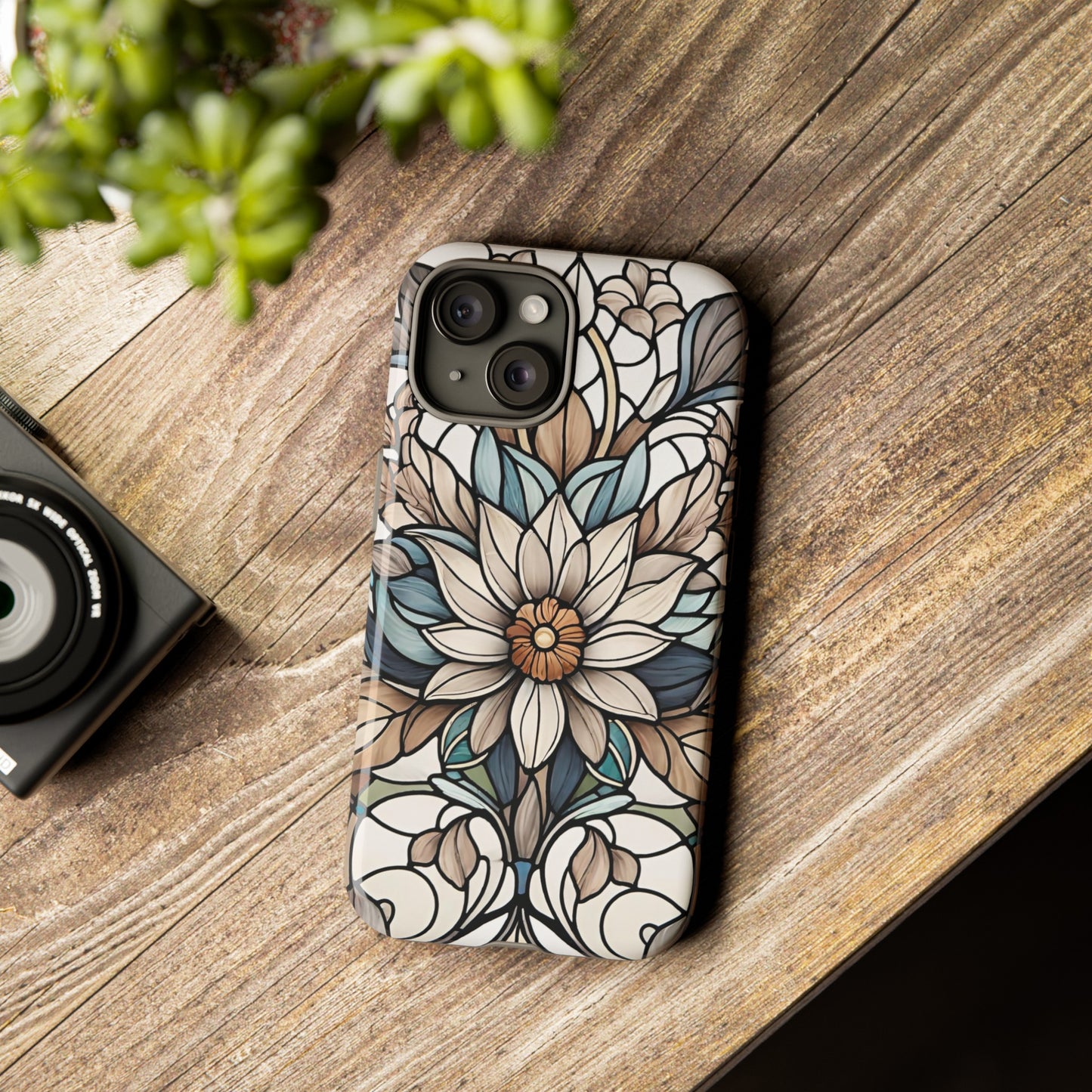 Stained Glass Floral Series 01