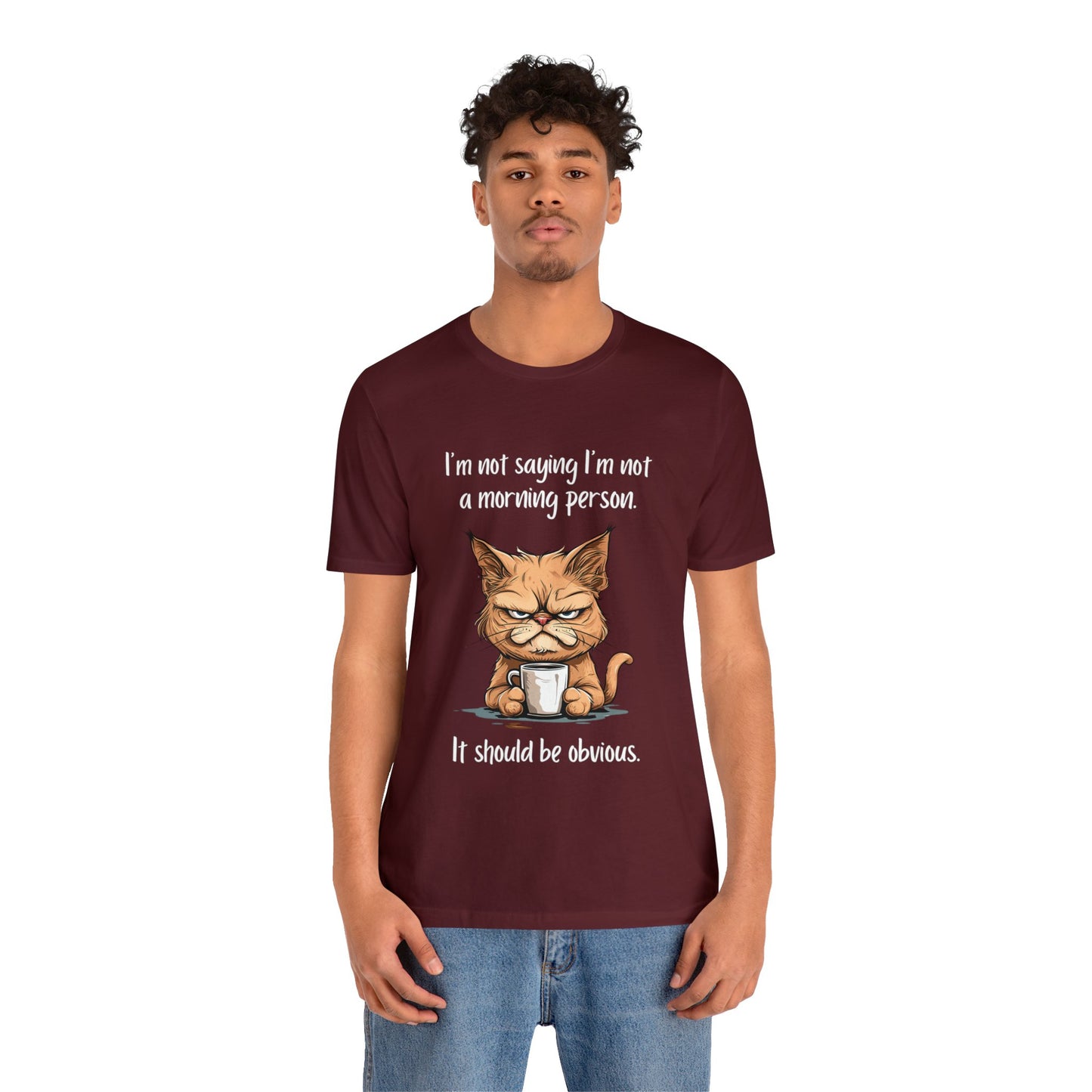Not a Morning Cat (Light Text) - ShadowCrafts Studio