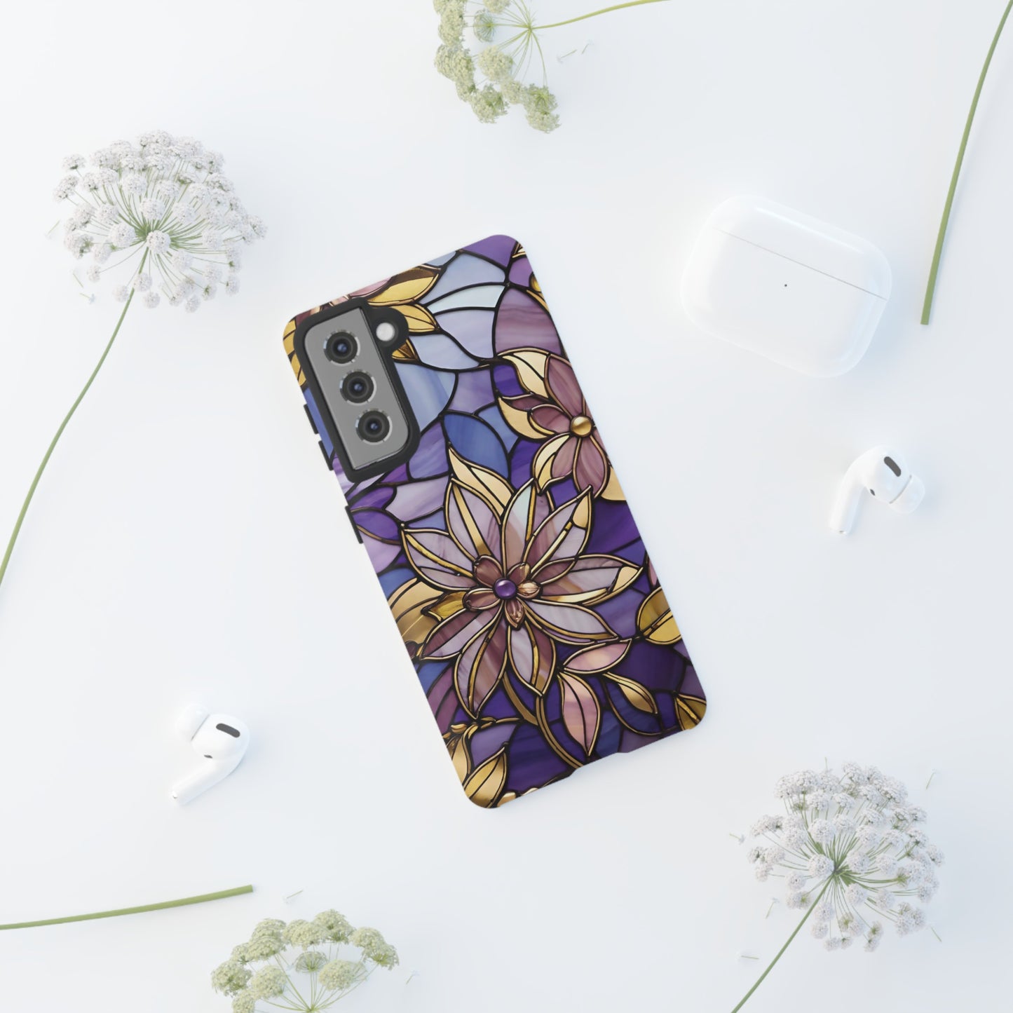 Stained Glass Floral Series 05