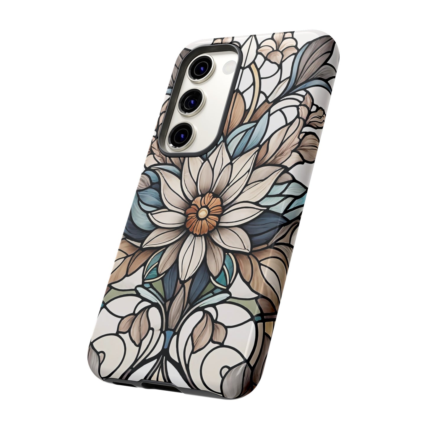 Stained Glass Floral Series 01