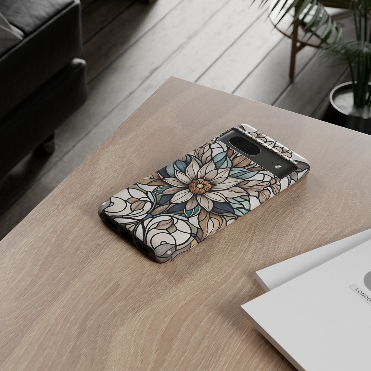 Stained Glass Floral Series 01