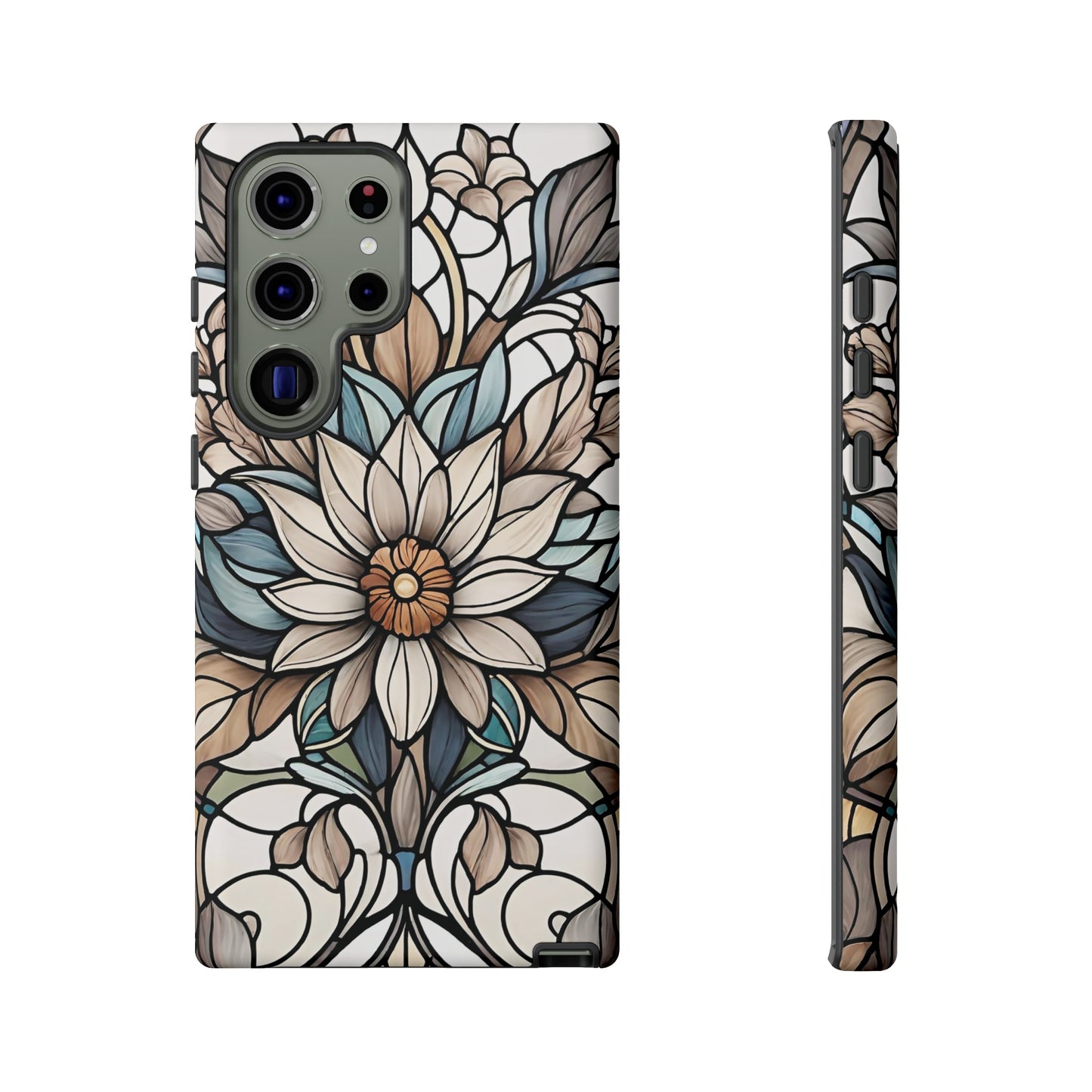 Stained Glass Floral Series 01