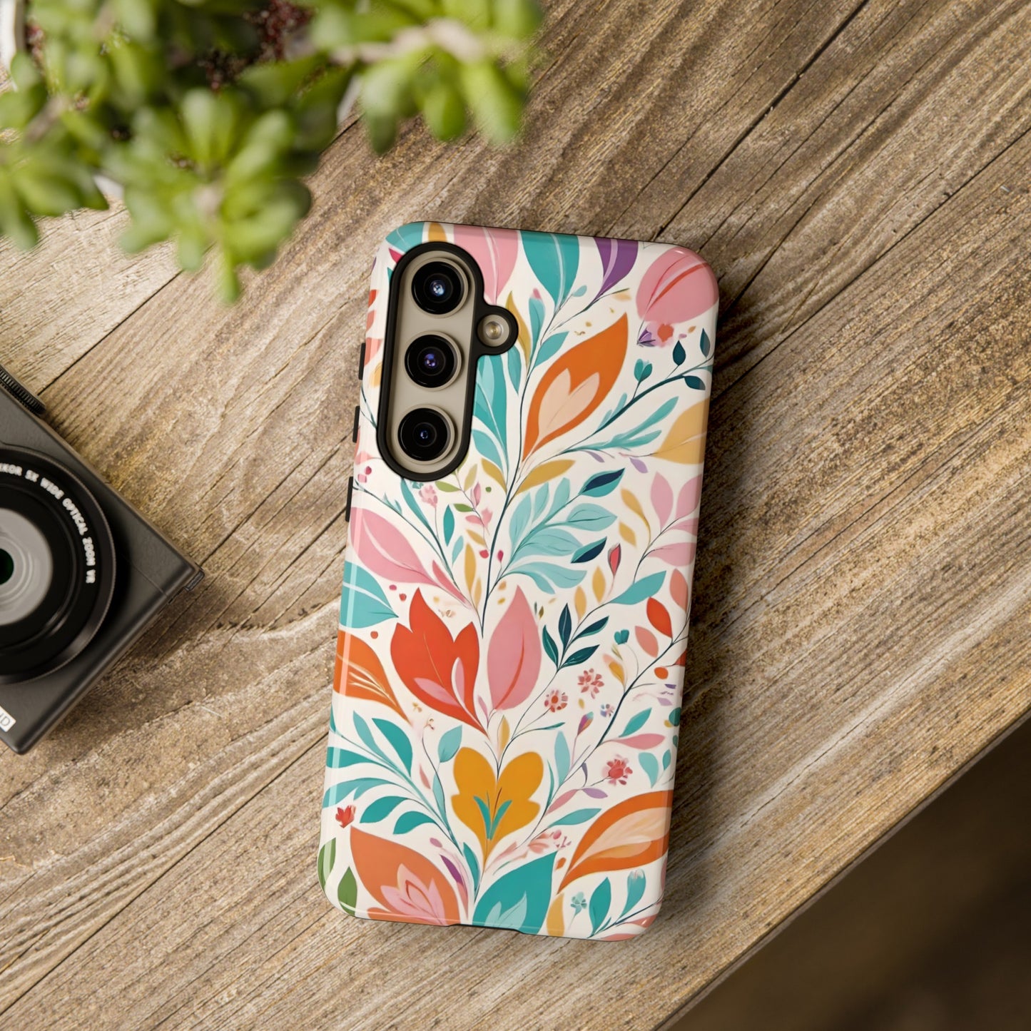 Retro Leaves