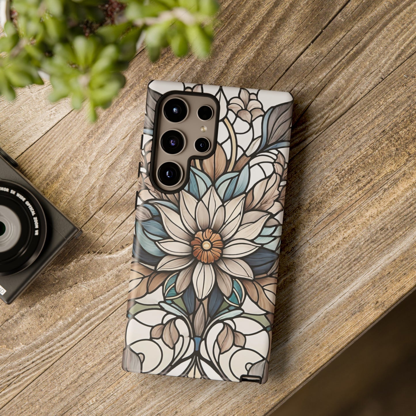 Stained Glass Floral Series 01