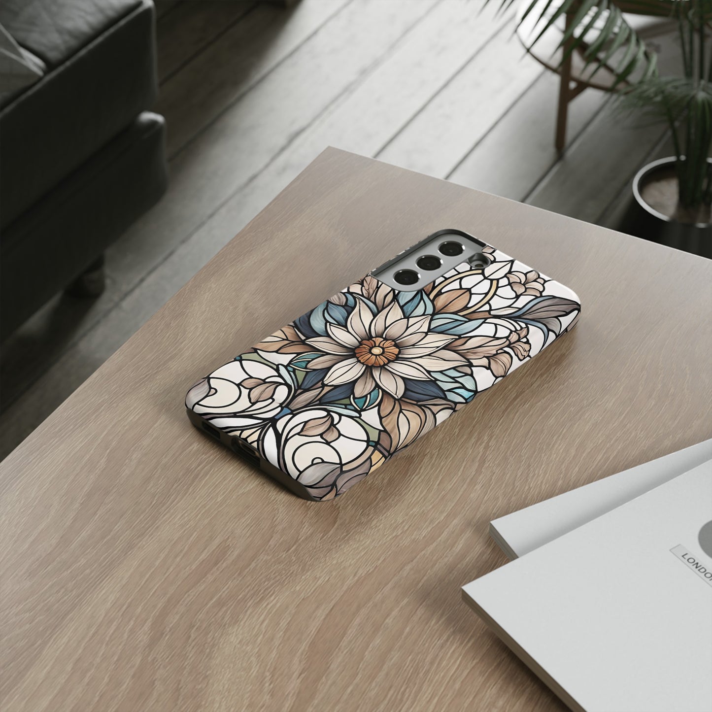 Stained Glass Floral Series 01