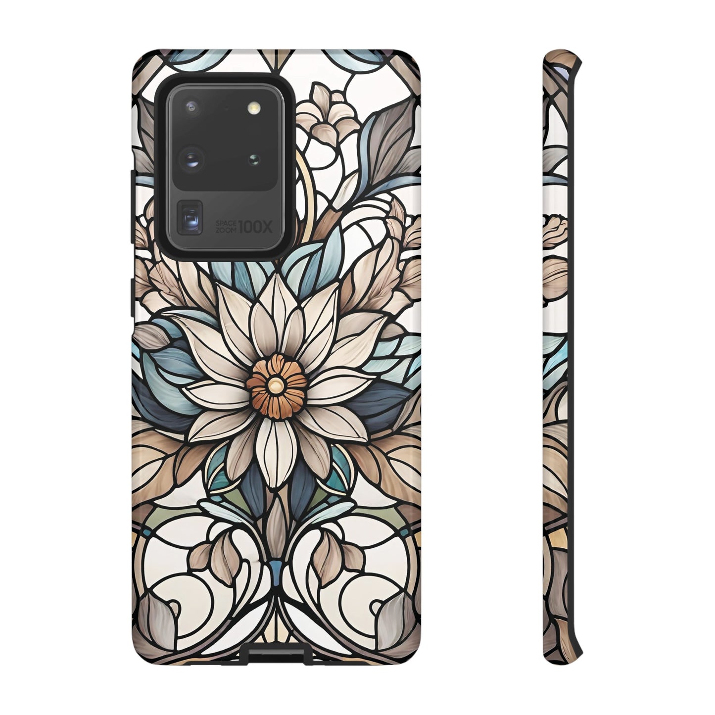Stained Glass Floral Series 01