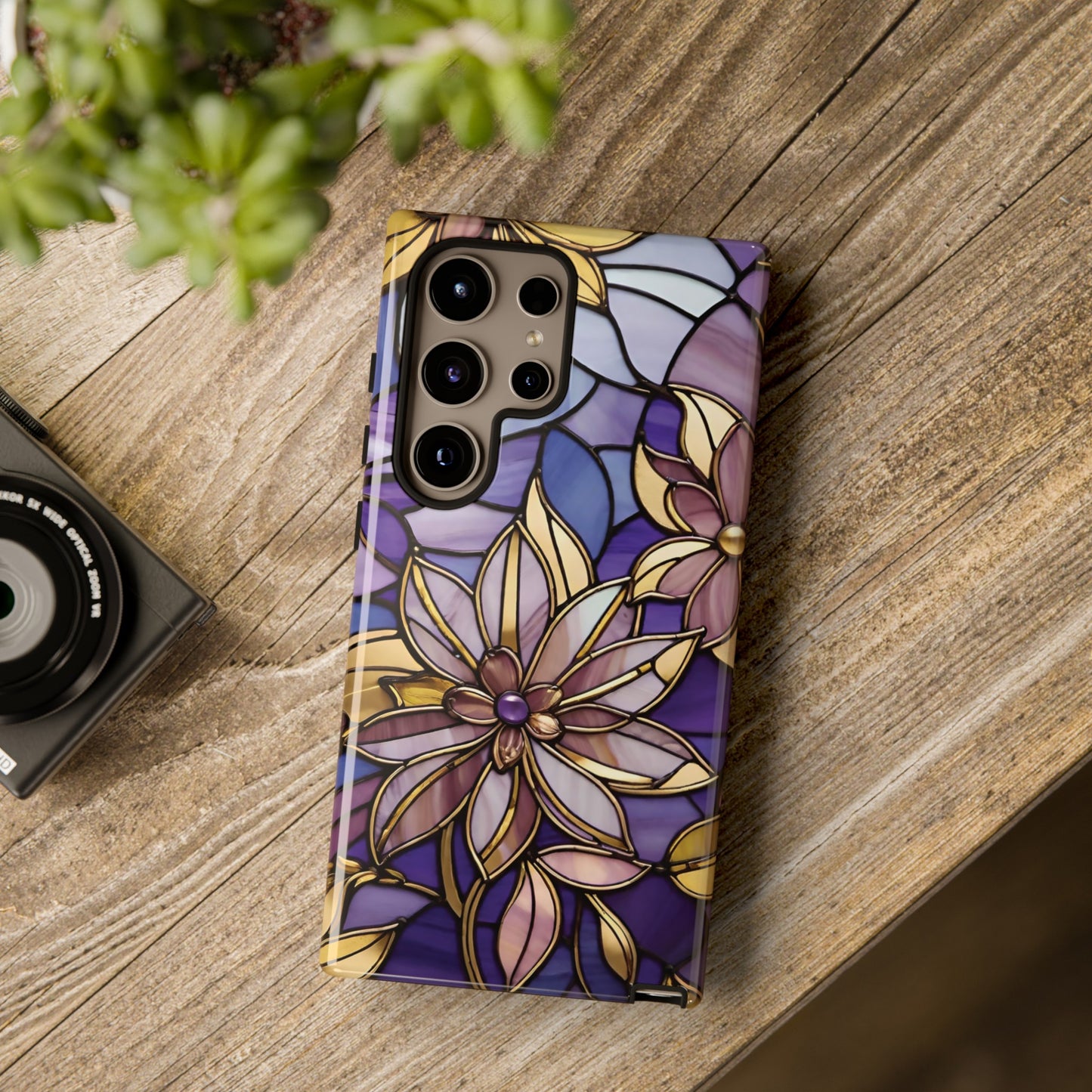 Stained Glass Floral Series 05