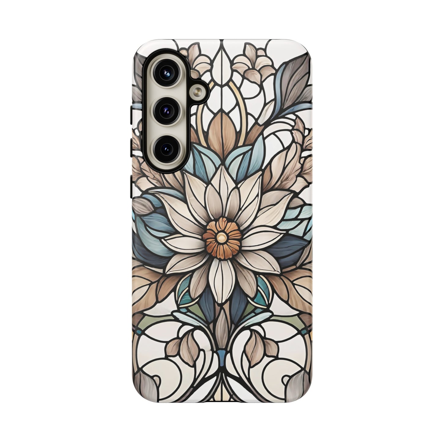 Stained Glass Floral Series 01