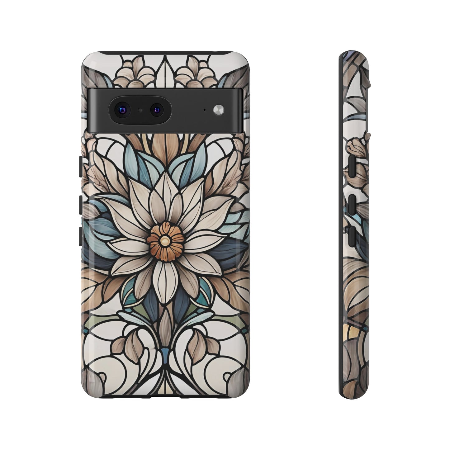 Stained Glass Floral Series 01