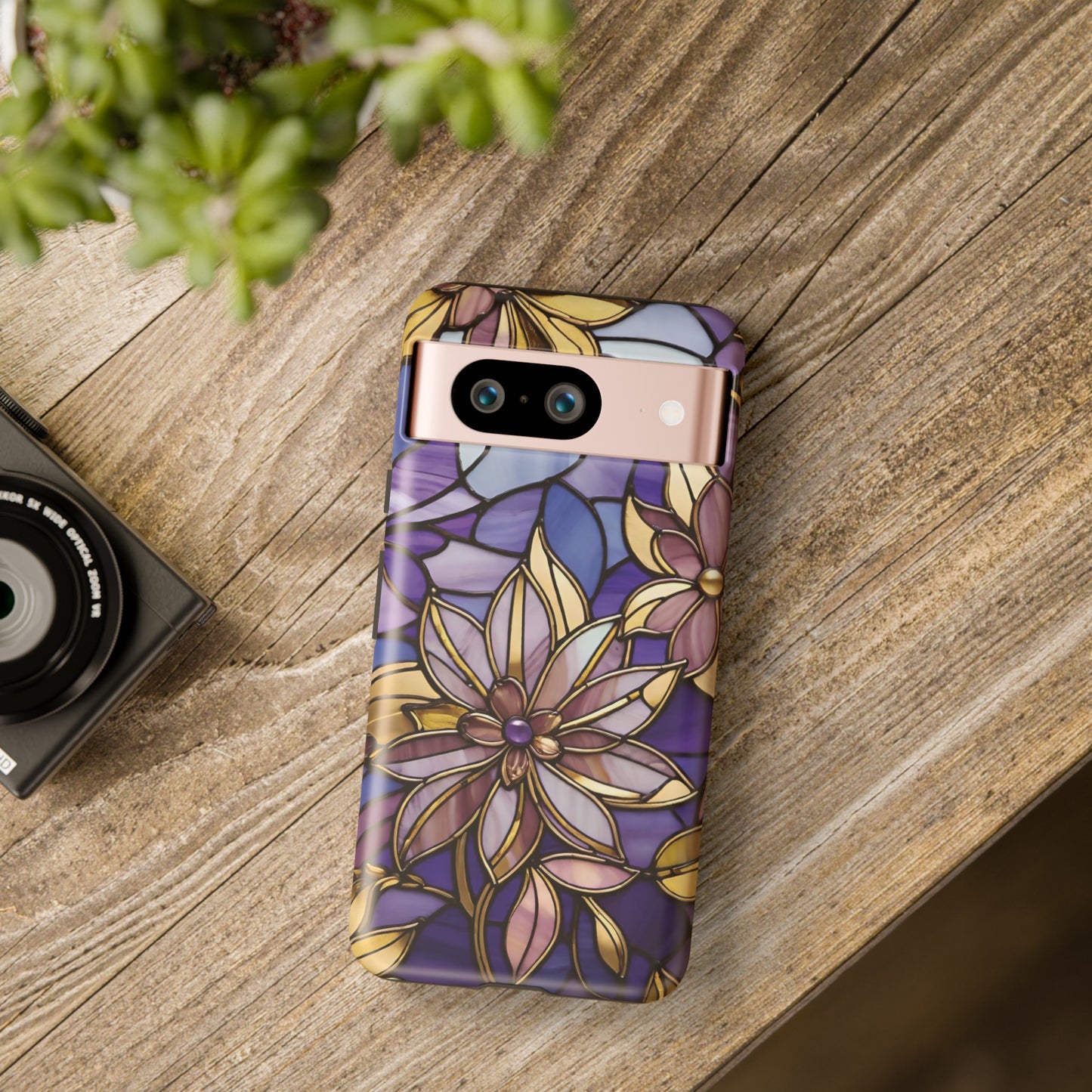 Stained Glass Floral Series 05