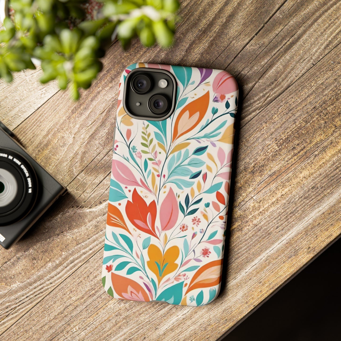 Retro Leaves