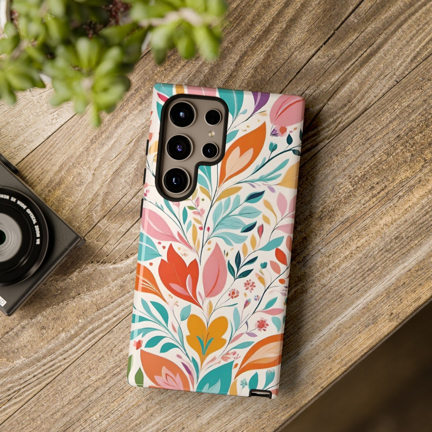 Retro Leaves