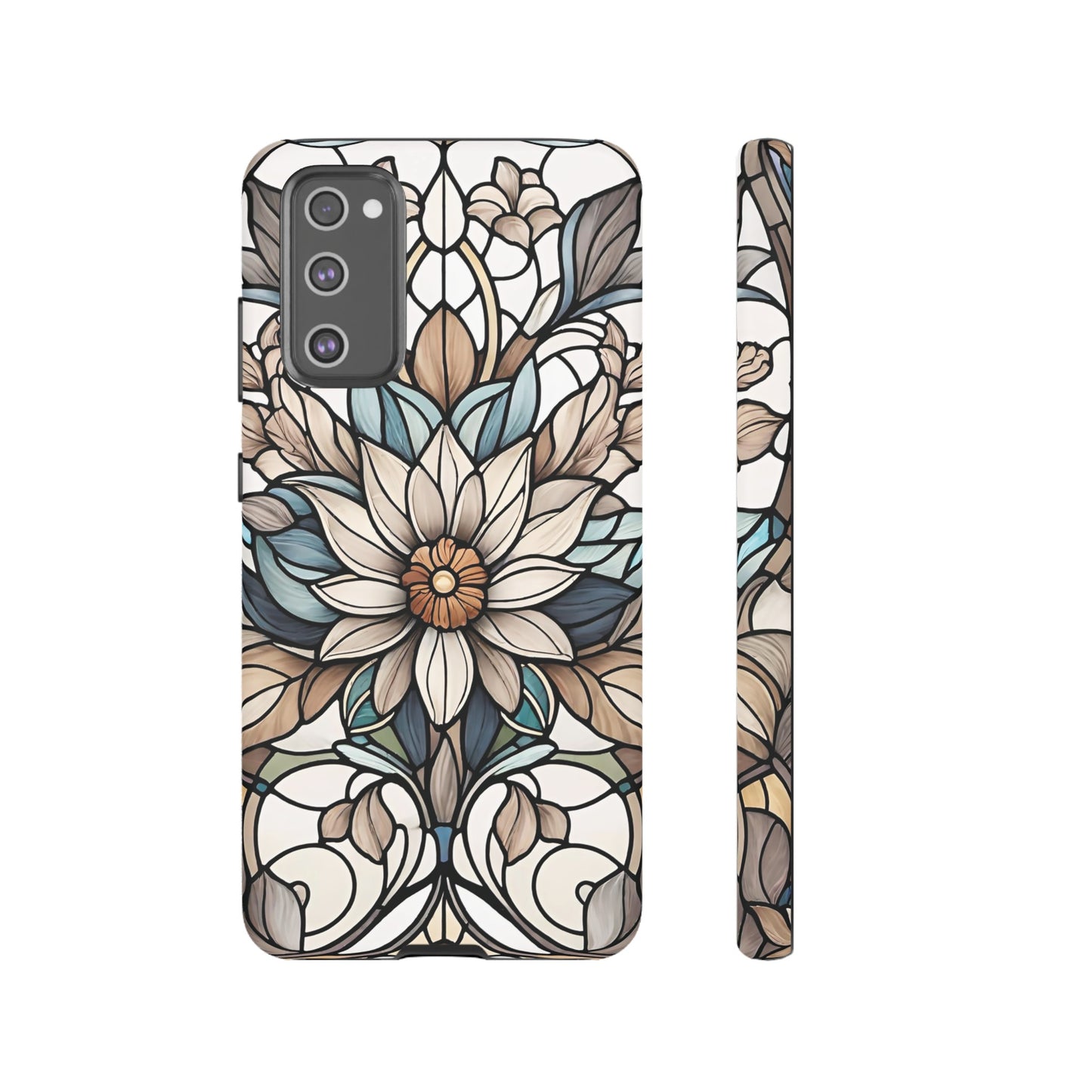 Stained Glass Floral Series 01
