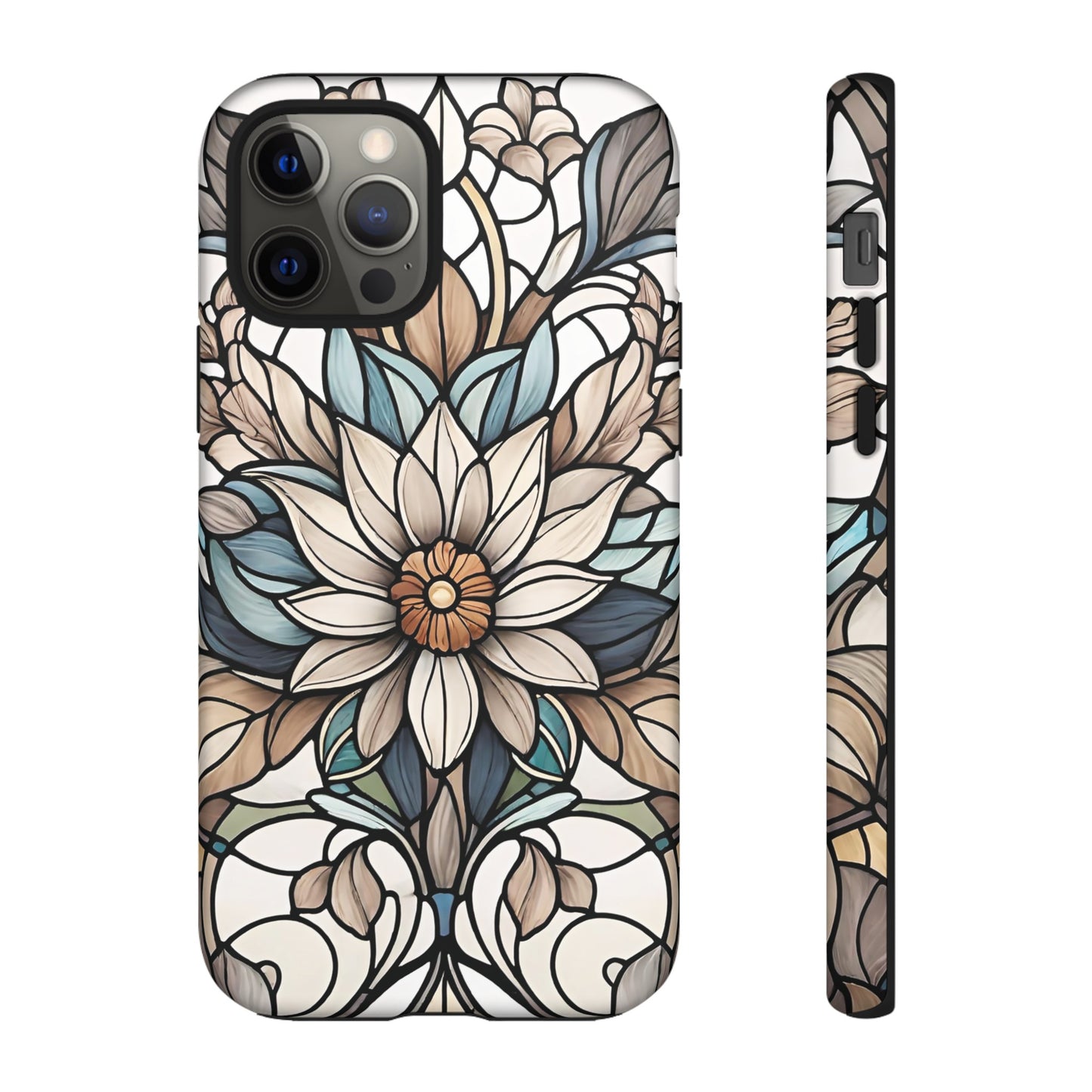 Stained Glass Floral Series 01