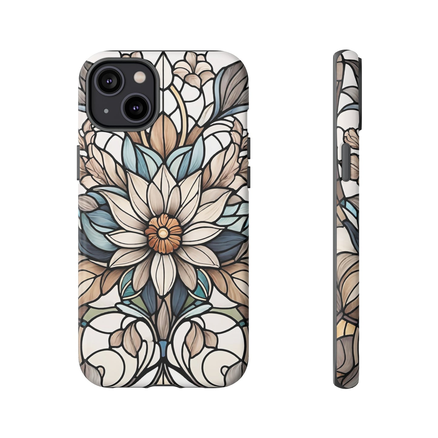 Stained Glass Floral Series 01