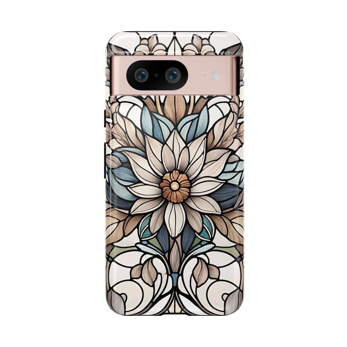 Stained Glass Floral Series 01