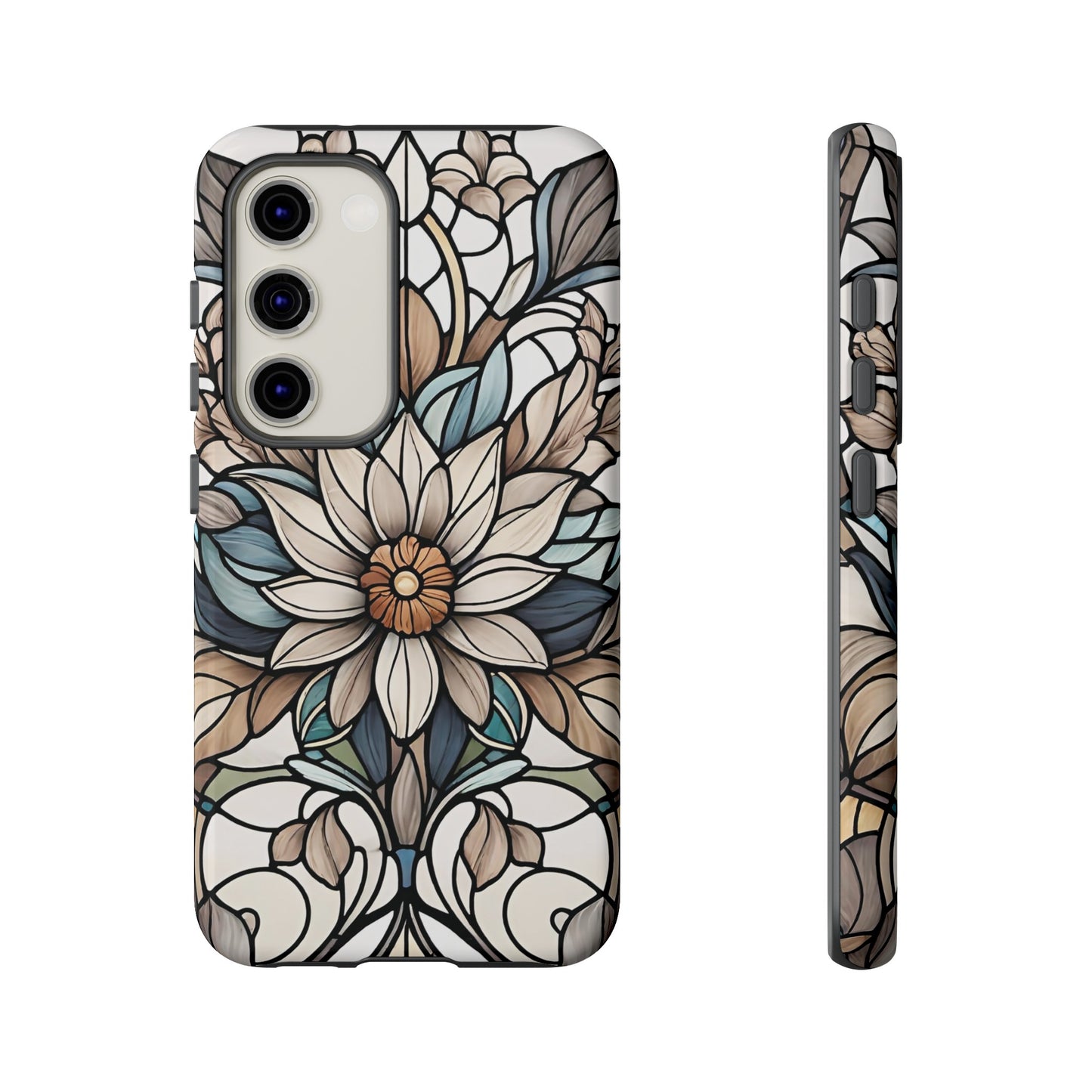 Stained Glass Floral Series 01