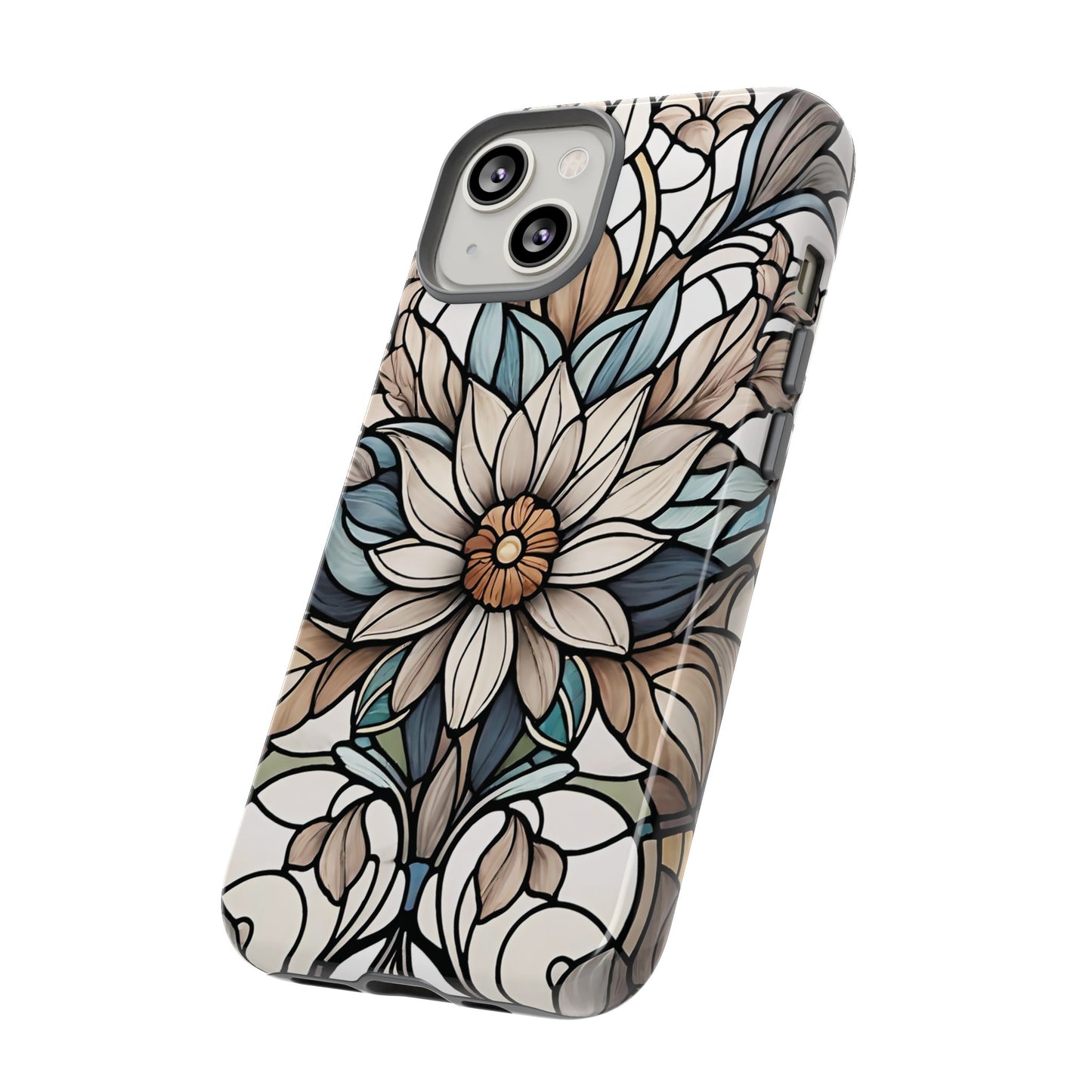 Stained Glass Floral Series 01