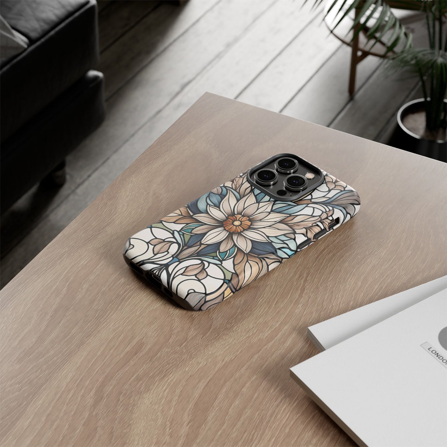 Stained Glass Floral Series 01