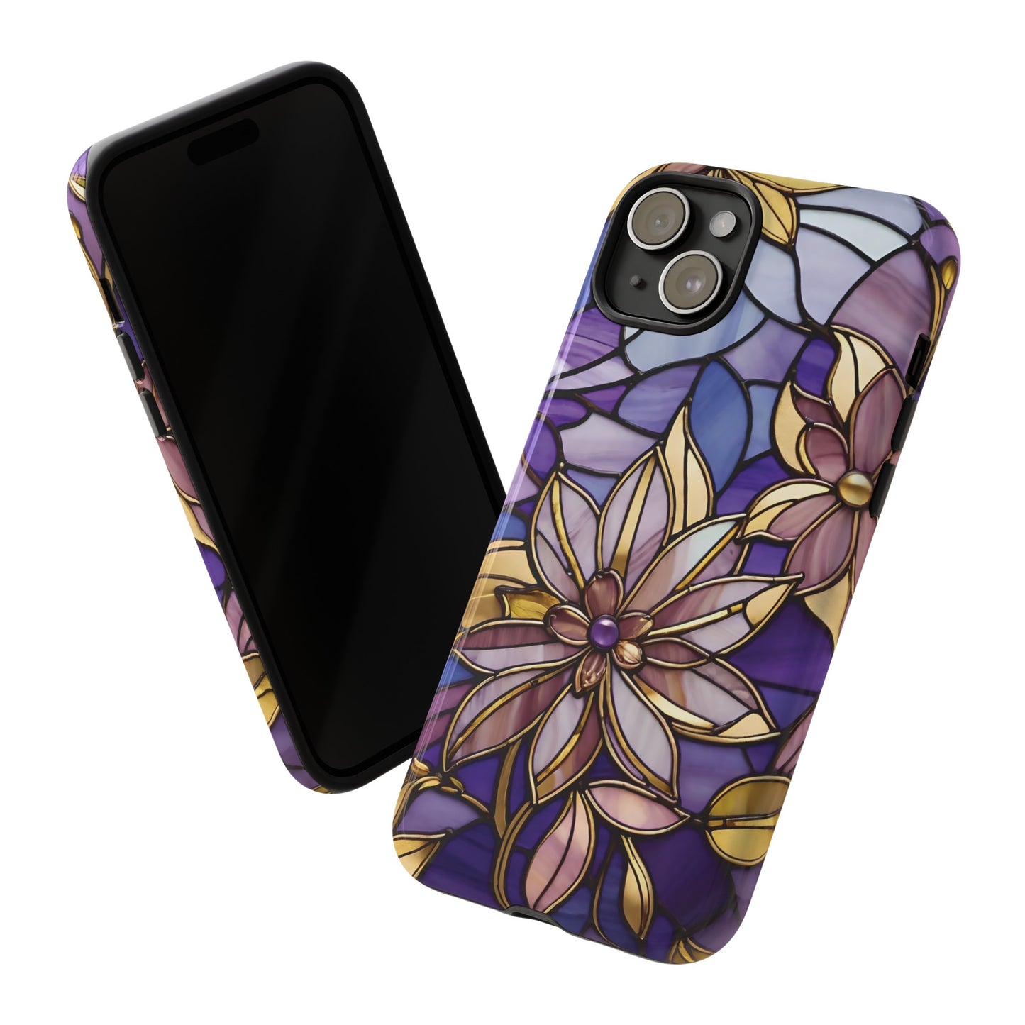 Stained Glass Floral Series 05