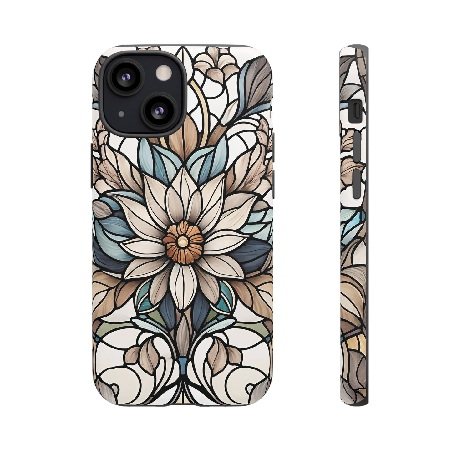 Stained Glass Floral Series 01
