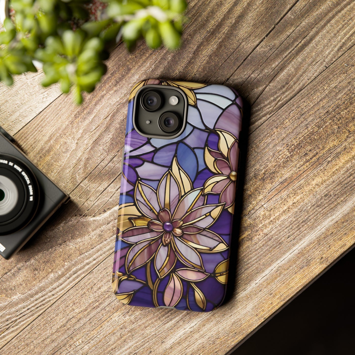 Stained Glass Floral Series 05