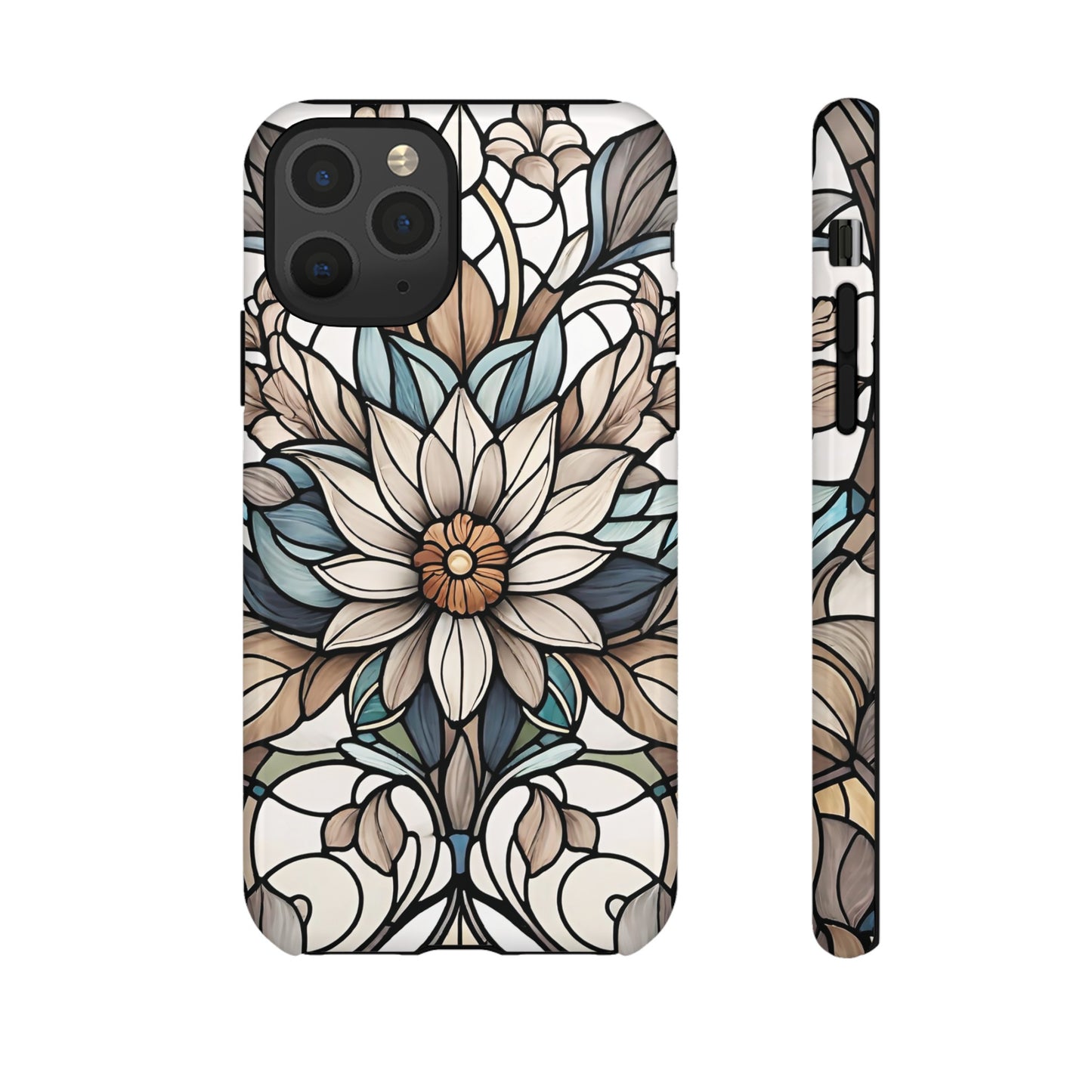 Stained Glass Floral Series 01