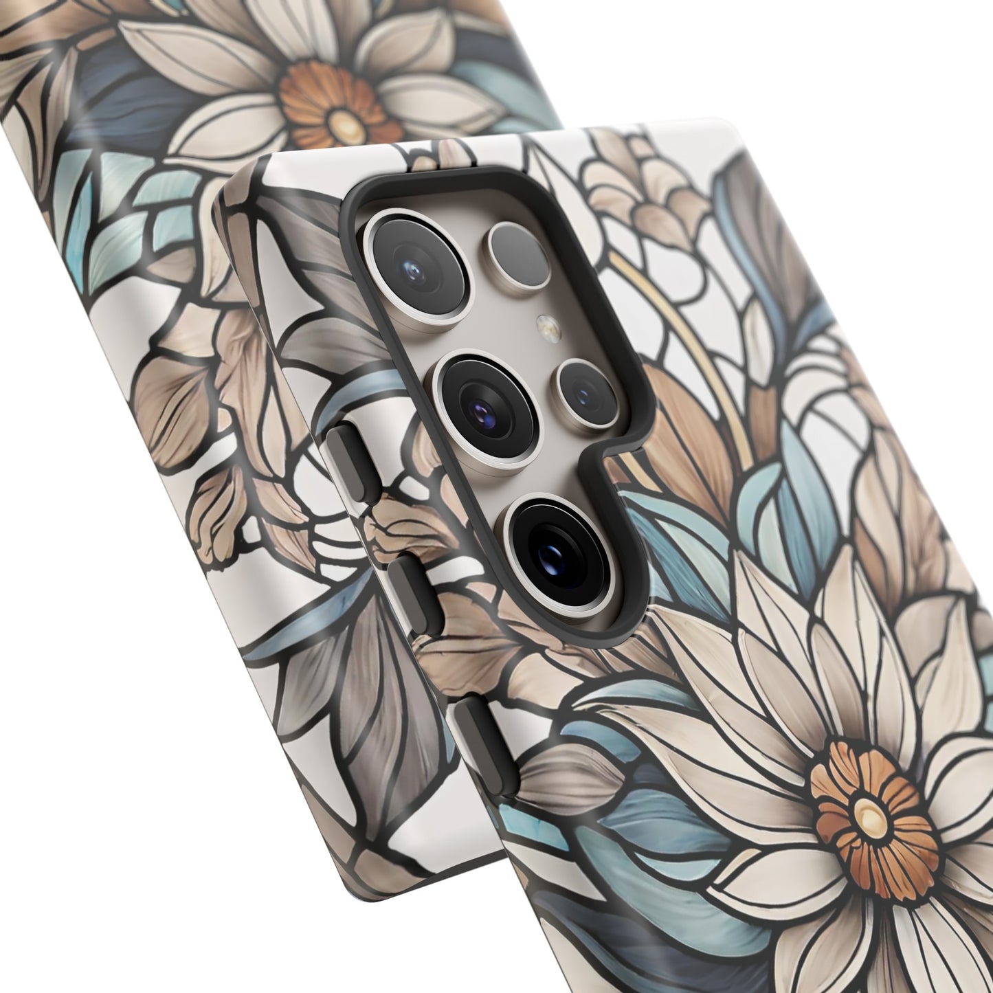 Stained Glass Floral Series 01