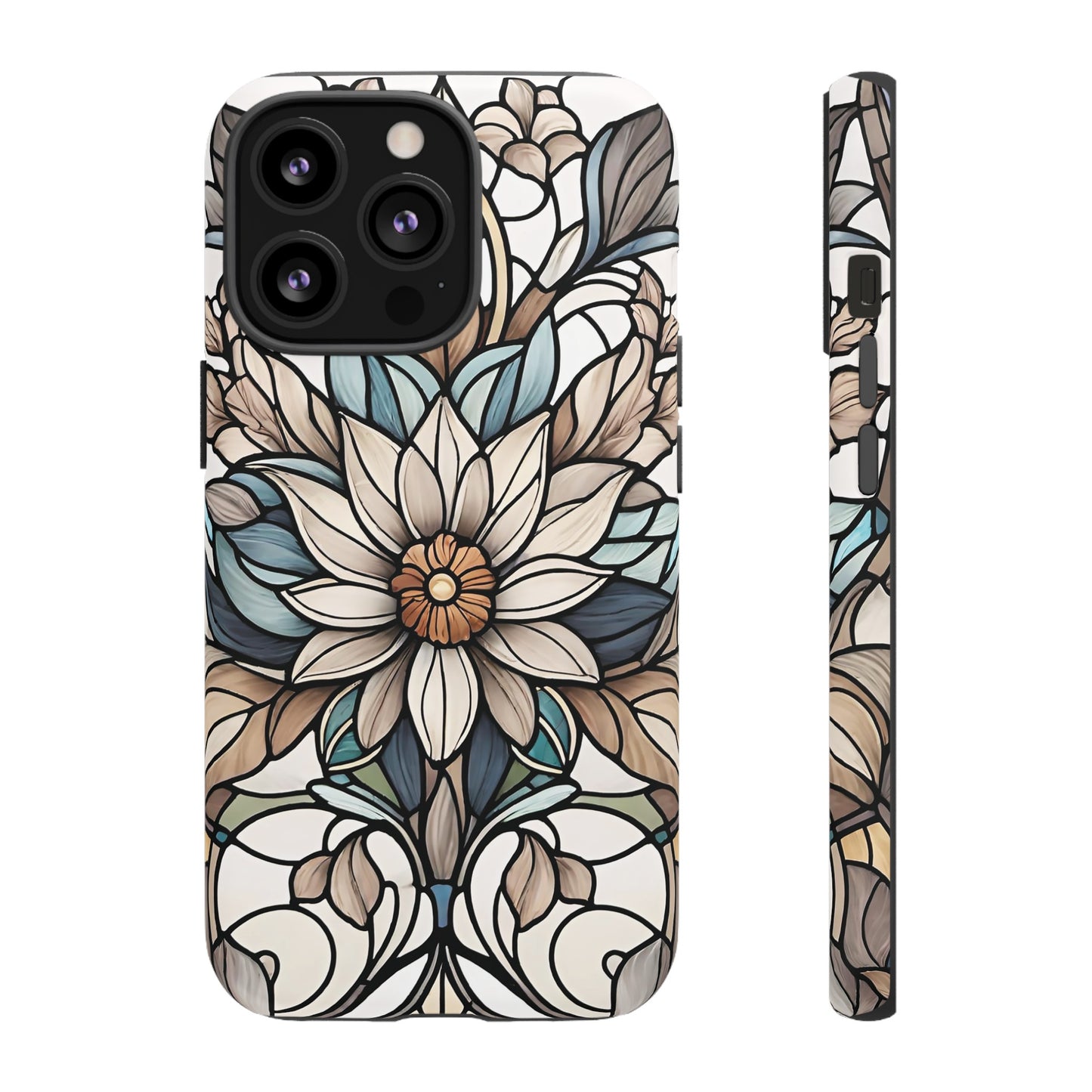 Stained Glass Floral Series 01