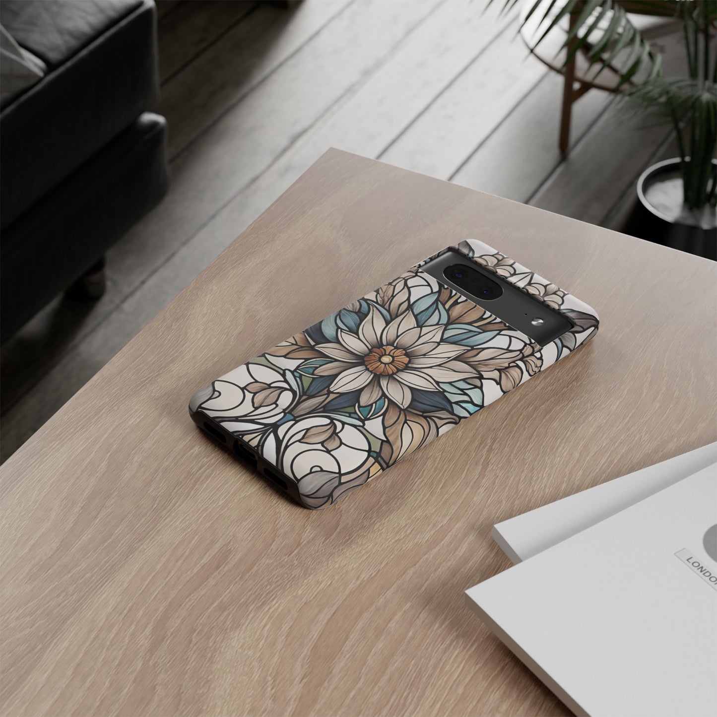 Stained Glass Floral Series 01