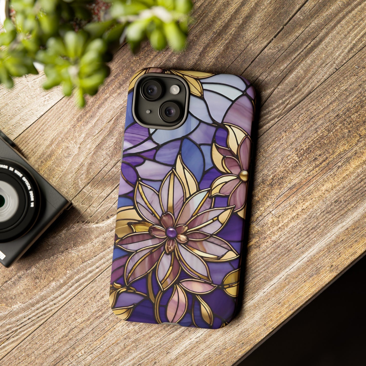Stained Glass Floral Series 05