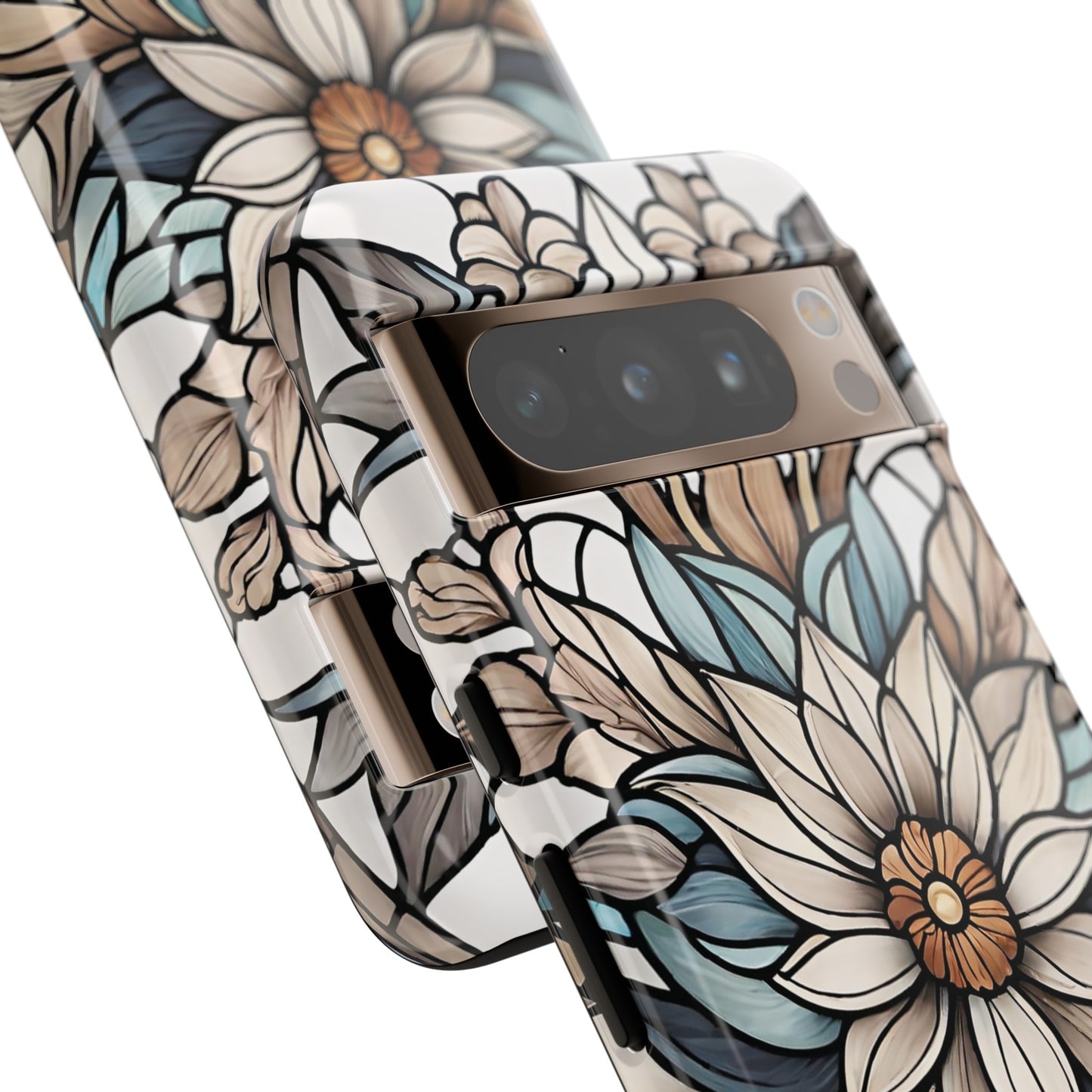 Stained Glass Floral Series 01