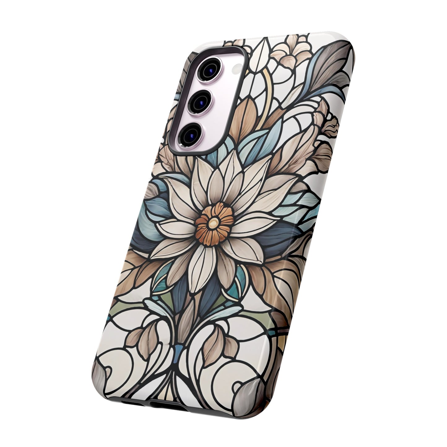 Stained Glass Floral Series 01
