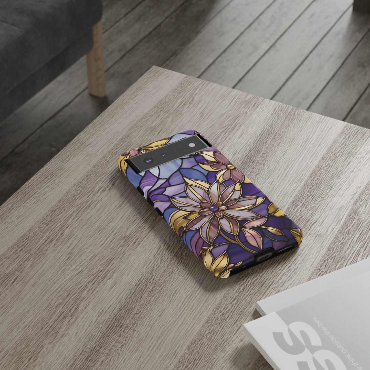 Stained Glass Floral Series 05