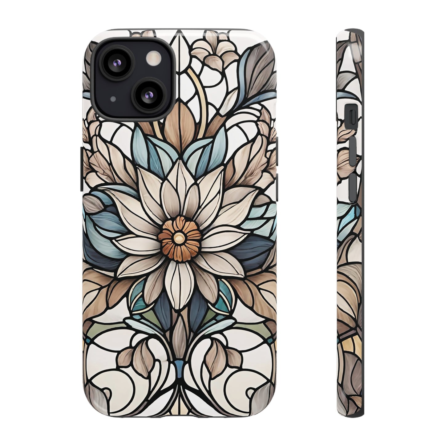 Stained Glass Floral Series 01